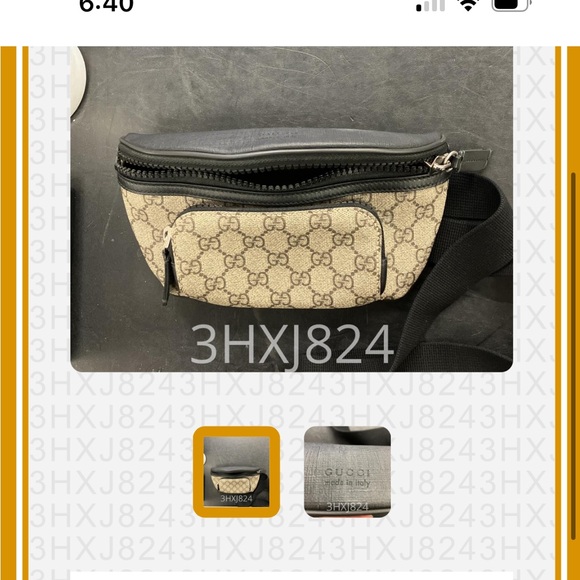 Gucci Black and Brown Leather Detail - Picture 9 of 9